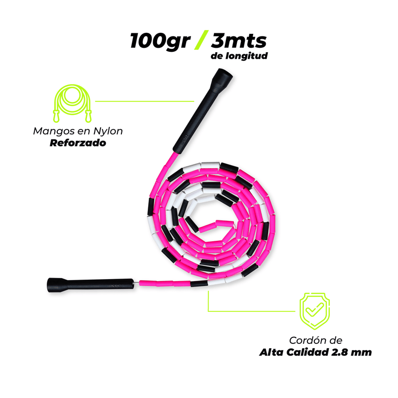 Lazo-Segmentado---Pink-Snake---7501PS