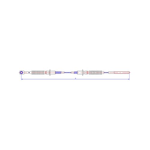 Chevrolet Brigadier Cable Grueso  | Guaya Embrague | OEM: 15557241