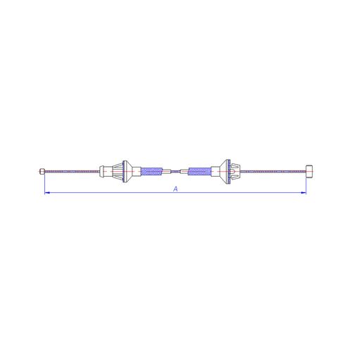 Chrysler Neon 1992-96 | Guaya Acelerador | OEM: 0