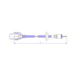 Guaya-Velocimetro-Ford-Corcel-Del-Rey-1985-1985-85BK-17260-AA