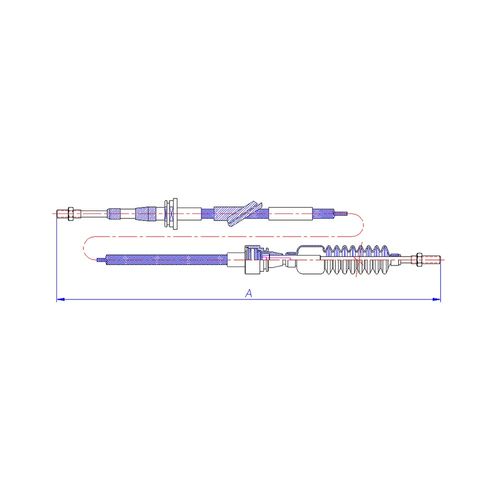Super Hino 2002... | Guaya Selector Cambios | OEM: 0