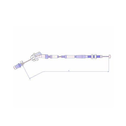 Cable Guaya Acelerador Honda Cr-V 1997-1998 | OEM: 17910-S10-A03
