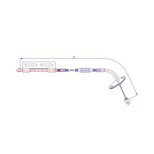 Cable Guaya Acelerador Hyundai Elantra W|O Cc 1992 - 95 | OEM: 3279028020