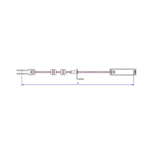 Chevrolet Wfr Isuzu Intermedio  92... | Guaya Freno De Parqueo | OEM: 8942346533