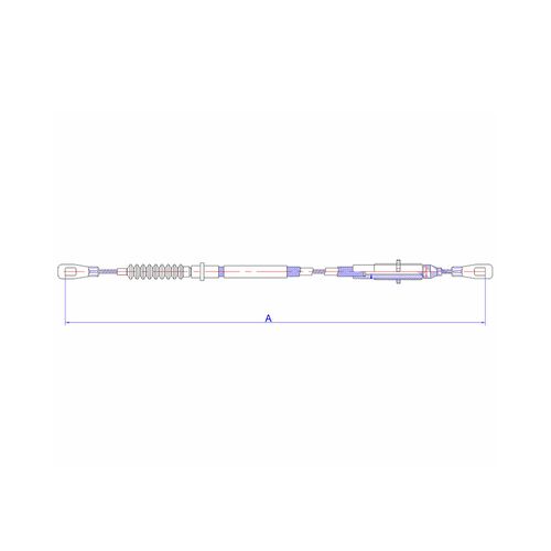 Mitsubishi Delica 1988...  | Guaya Embrague | OEM:  MB527334