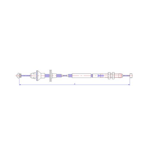 Nissan Vanette 1992 - 94 | Guaya Acelerador | OEM:  1820110C05