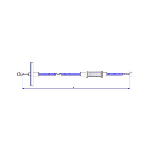 Toyota Hilux Ln 50-56-57-60  83 - 88 | Guaya Acelerador | OEM: 7818089134