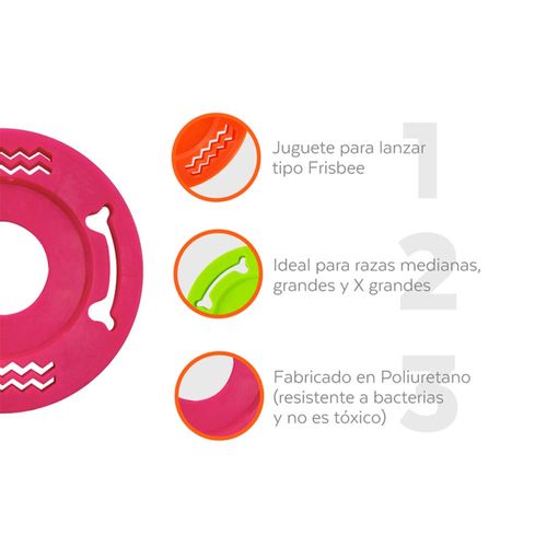 Juguete para Perro Frisbee XOLO Pets Saturn Ring