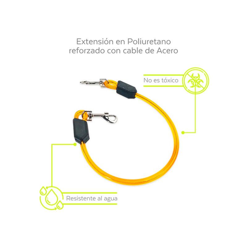 Extension-Sencilla-para-Correa-para-Perro-Resistente-al-Agua-XOLO-Pets