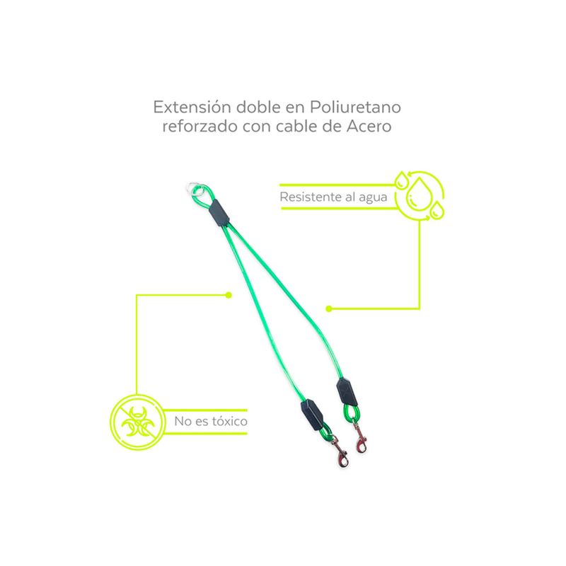 Extension-Doble-para-Correa-para-Perro-Resistente-al-Agua-XOLO-Pets