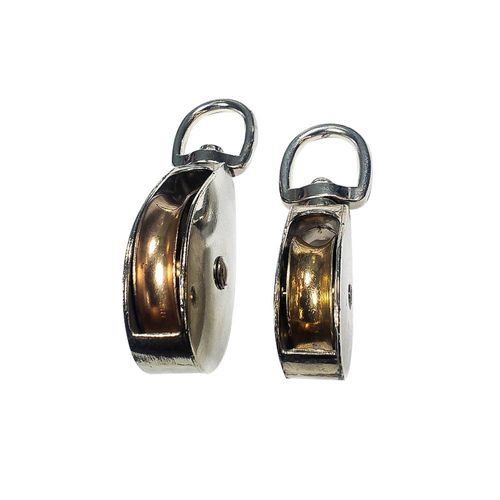 Polea Sencilla Ojo Giratorio Tipo Liviano 1/2"