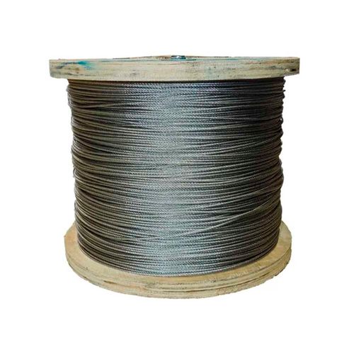 Cable Guaya en Acero Galvanizado de 1/16" (1.6mm) Yute 6x7 x 500 metros