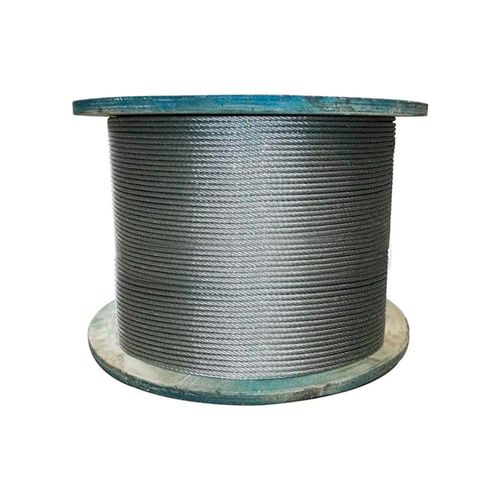 Cable Guaya en Acero Galvanizado de 3/16" (4.7mm) 7x19 x 500 metros