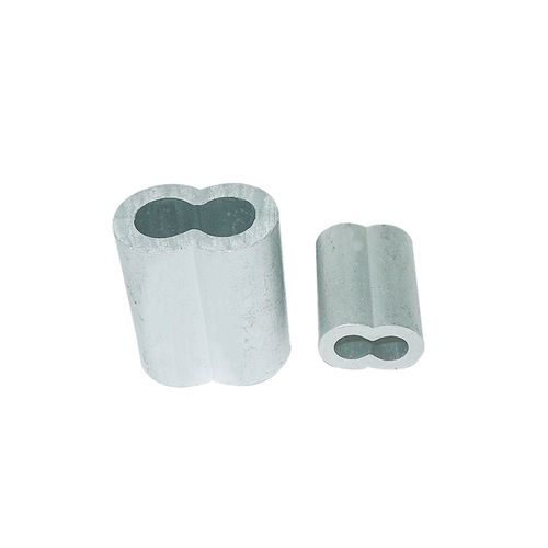 Casquillo en Aluminio de 3/16" para Cable de 3/16"