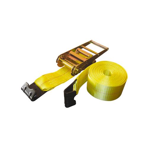 Reata de 4 Pulgadas x 12 metros con Ratchet Cincha Eslinga