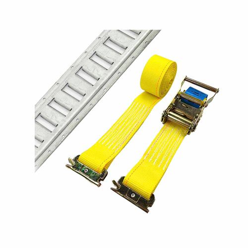 Reata de 2 Pulgadas x 3.6 metros con Ratchet para Riel Logístico