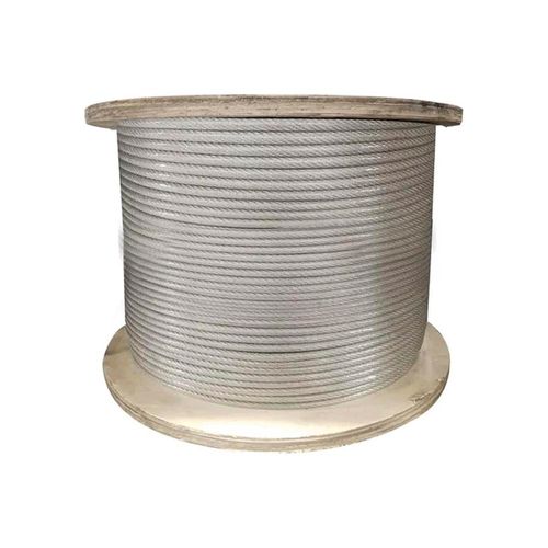 Cable Guaya Acero de 5/16 Plastificado a 3/8" en PVC Cristal x 250 metros