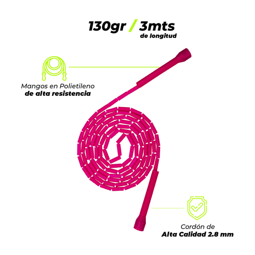 Cuerda Lazo para Saltar Segmentado CrossFit | 7501F