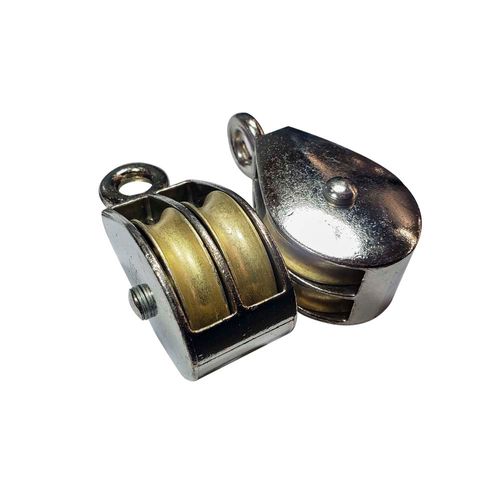 Polea Doble Ojo Rígido Tipo Liviano 1-1/4"