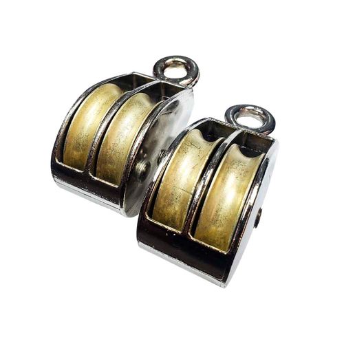 Polea Doble Ojo Rígido Tipo Liviano 1/2"