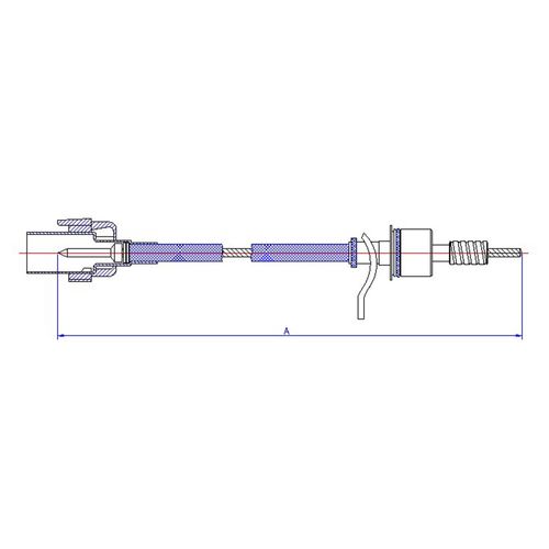 Ford - Mercury - Lincoln 70''  | Guaya Velocimetro Universal | OEM: 0