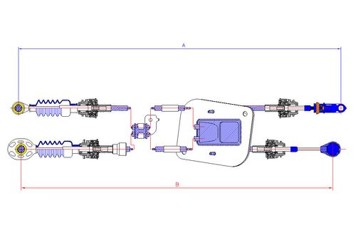 Suzuki Swift 1.2L 2013...| Guaya Control Y Selector Cambios | OEM:  28300M74L00