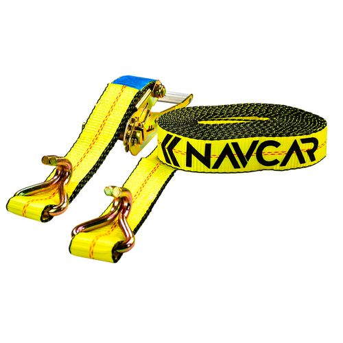 Reata de 2 Pulgadas x 8.23 metros con Ratchet Cincha Eslinga Premium