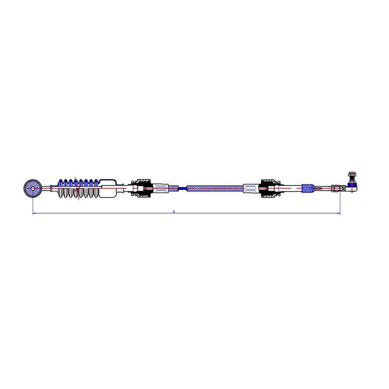 Toyota Dyna 2001-2012 Con Turbo | Guaya Selector Neutro M/T | OEM:33822 ...